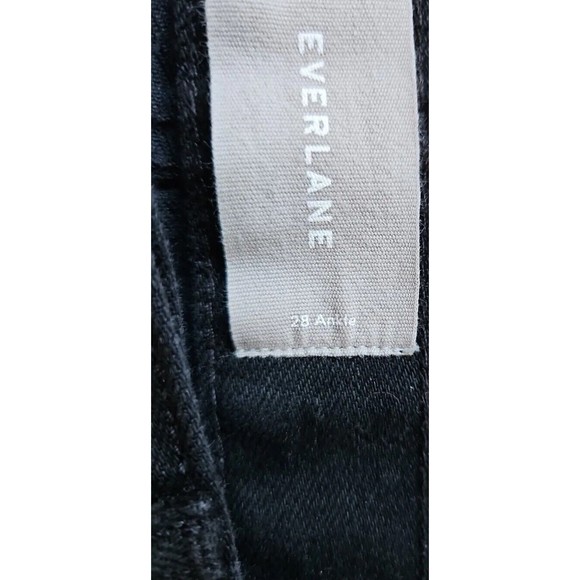 Everlane Black High Rise Jeans Modern Fit - Picture 3 of 8